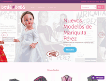Tablet Screenshot of dollsanddolls.com